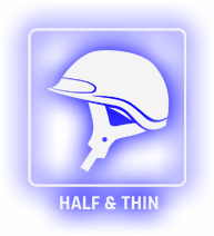 Half Thin Helmets